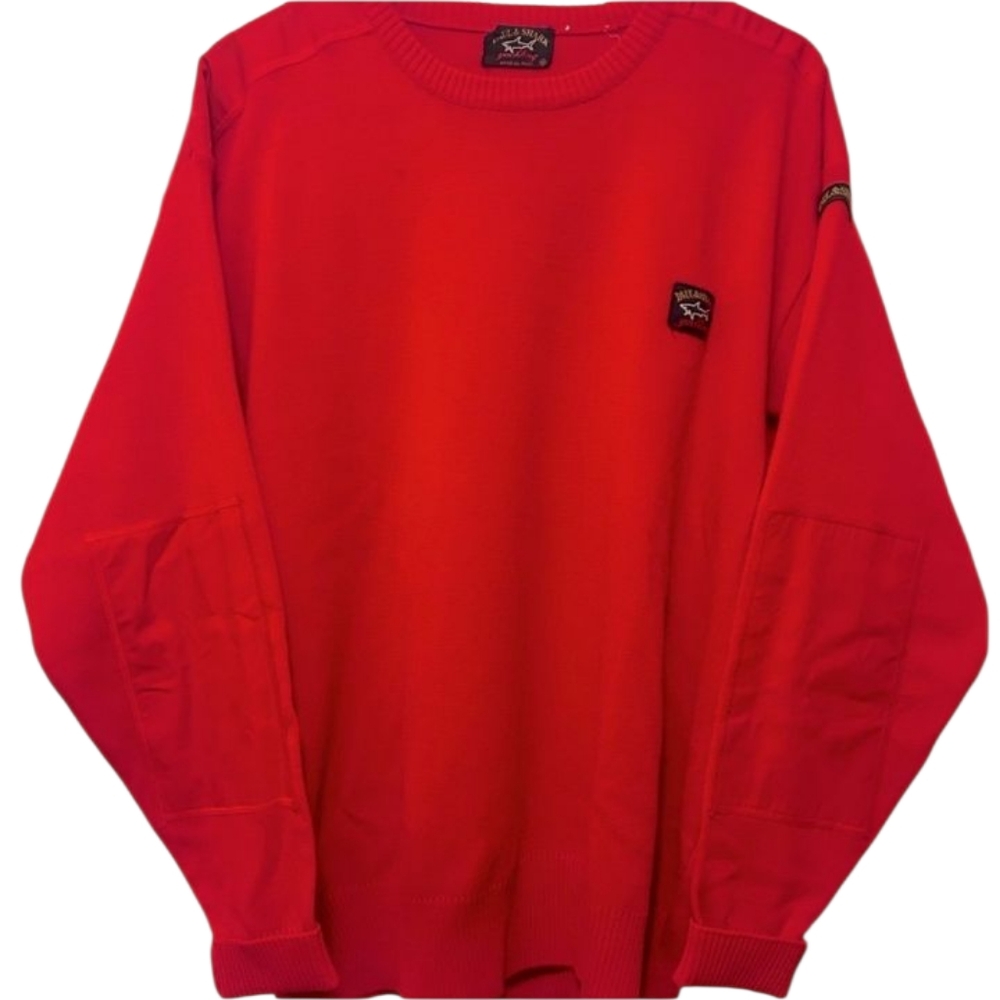 💫Vintage PAUL & SHARK’S LUXURY Re-WOOL Crewneck Sweater. RARE FIND